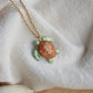 Green sea turtle necklace