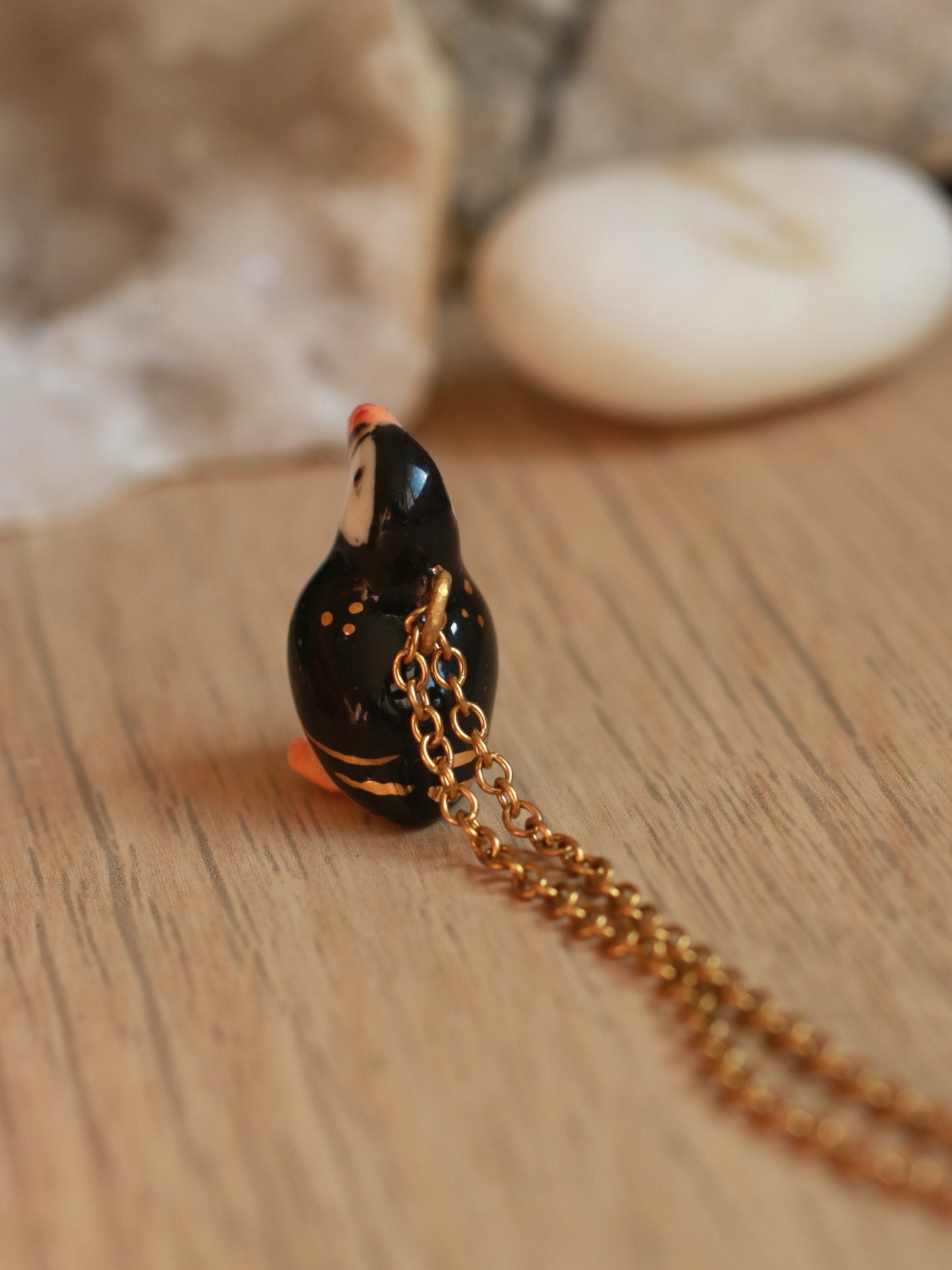 Puffin necklace