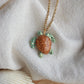 Green sea turtle necklace