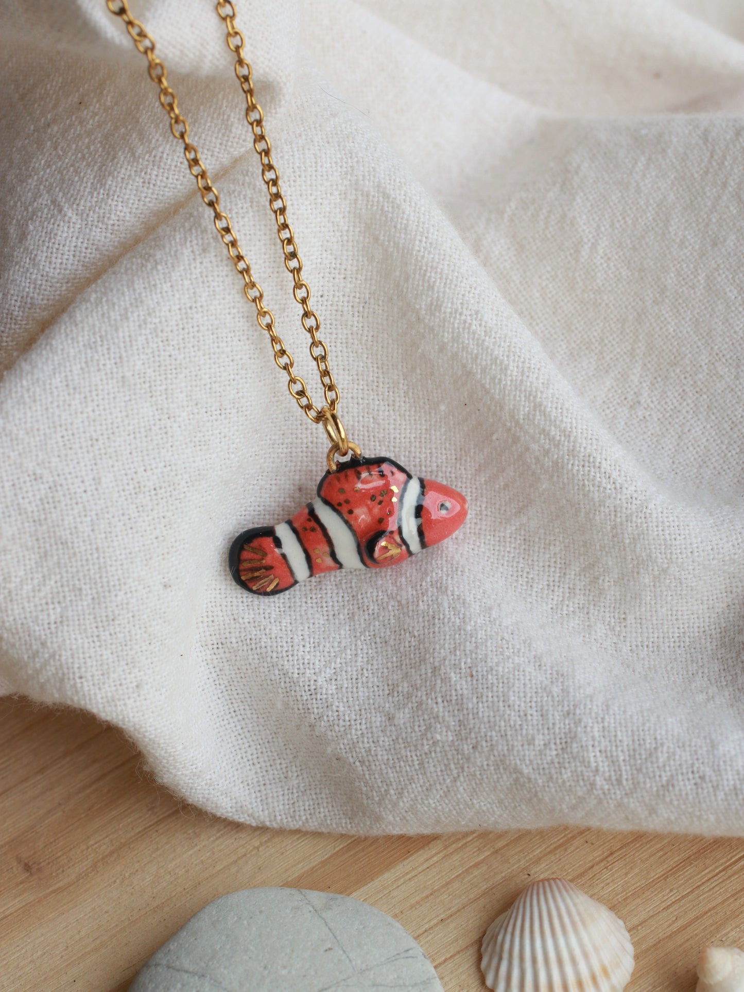 Clownfish necklace