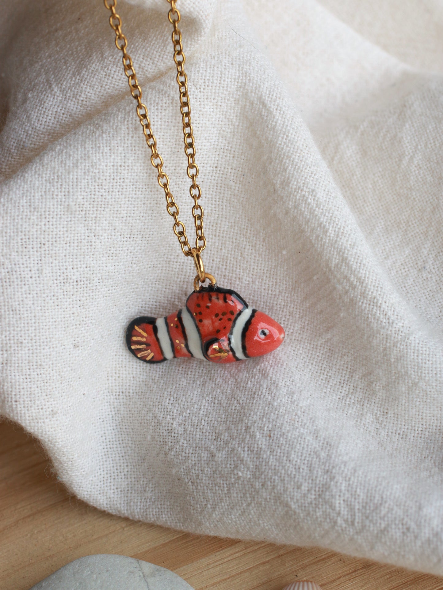 Clownfish necklace