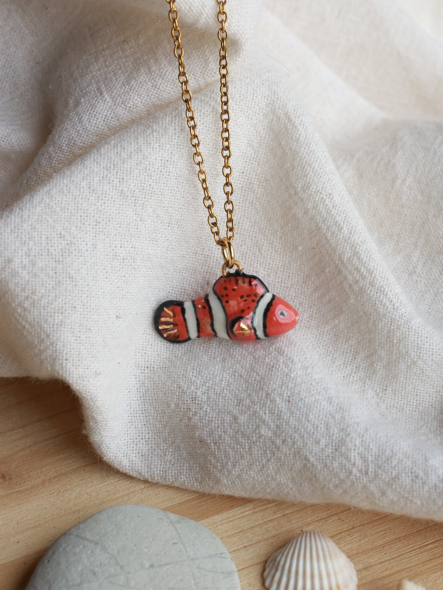 Clownfish necklace