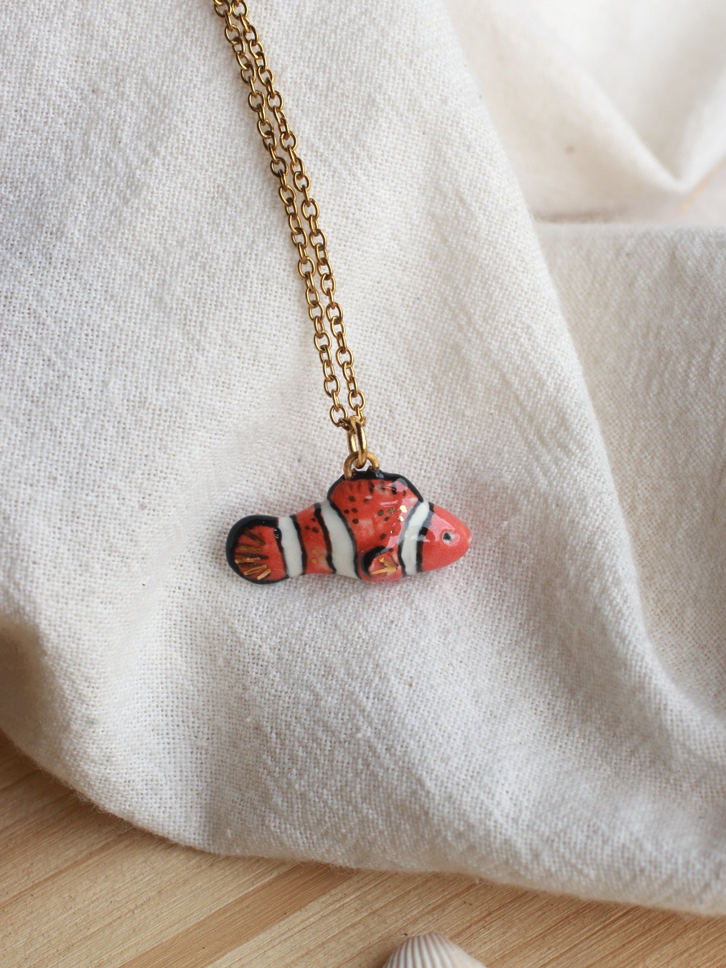 Clownfish necklace