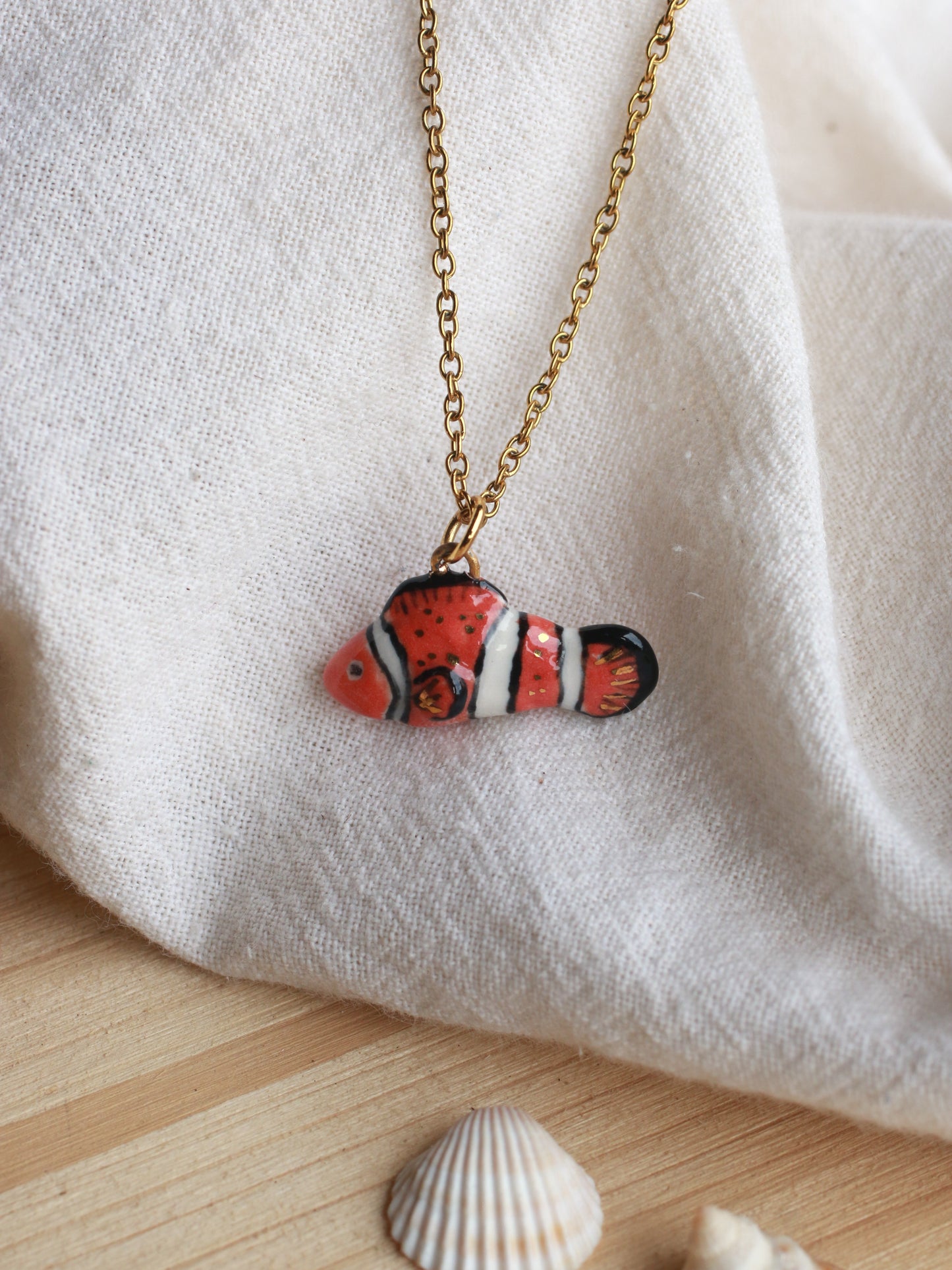 Clownfish necklace