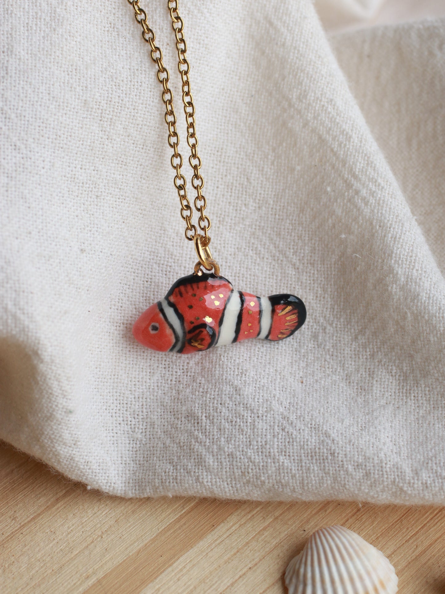 Clownfish necklace