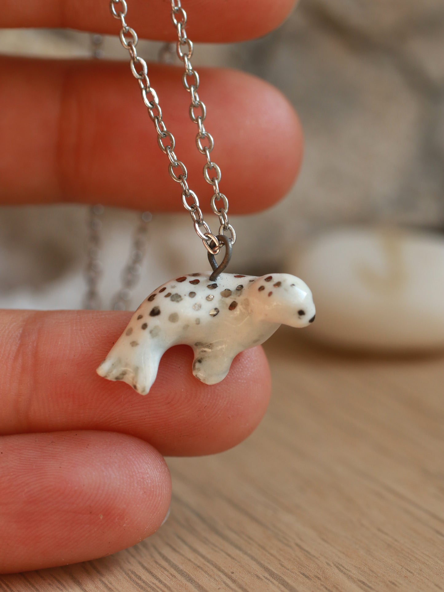 Seal necklace