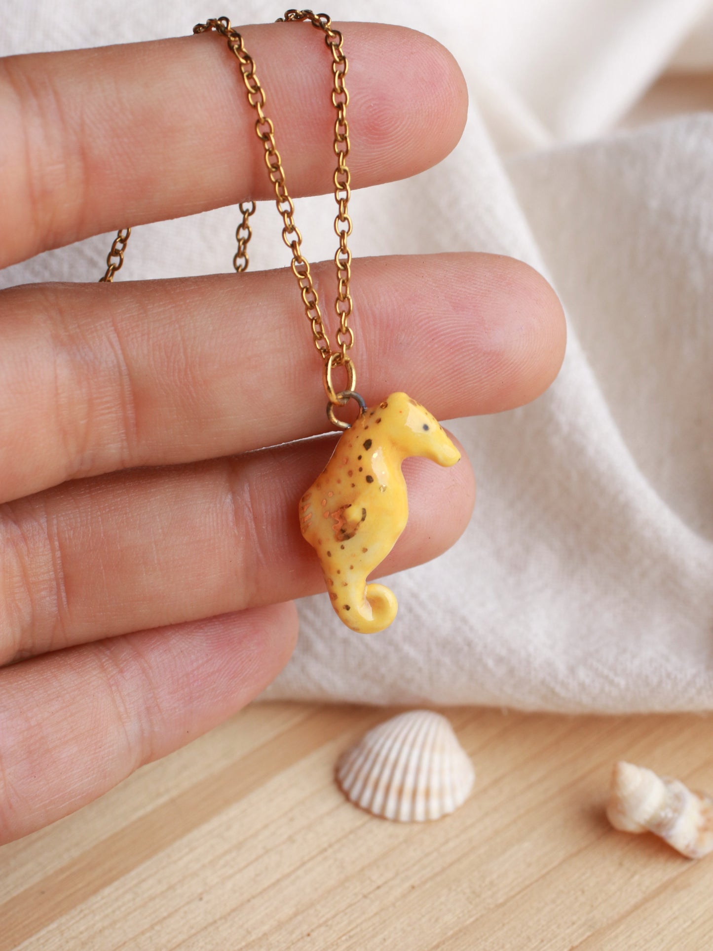 Seahorse necklace