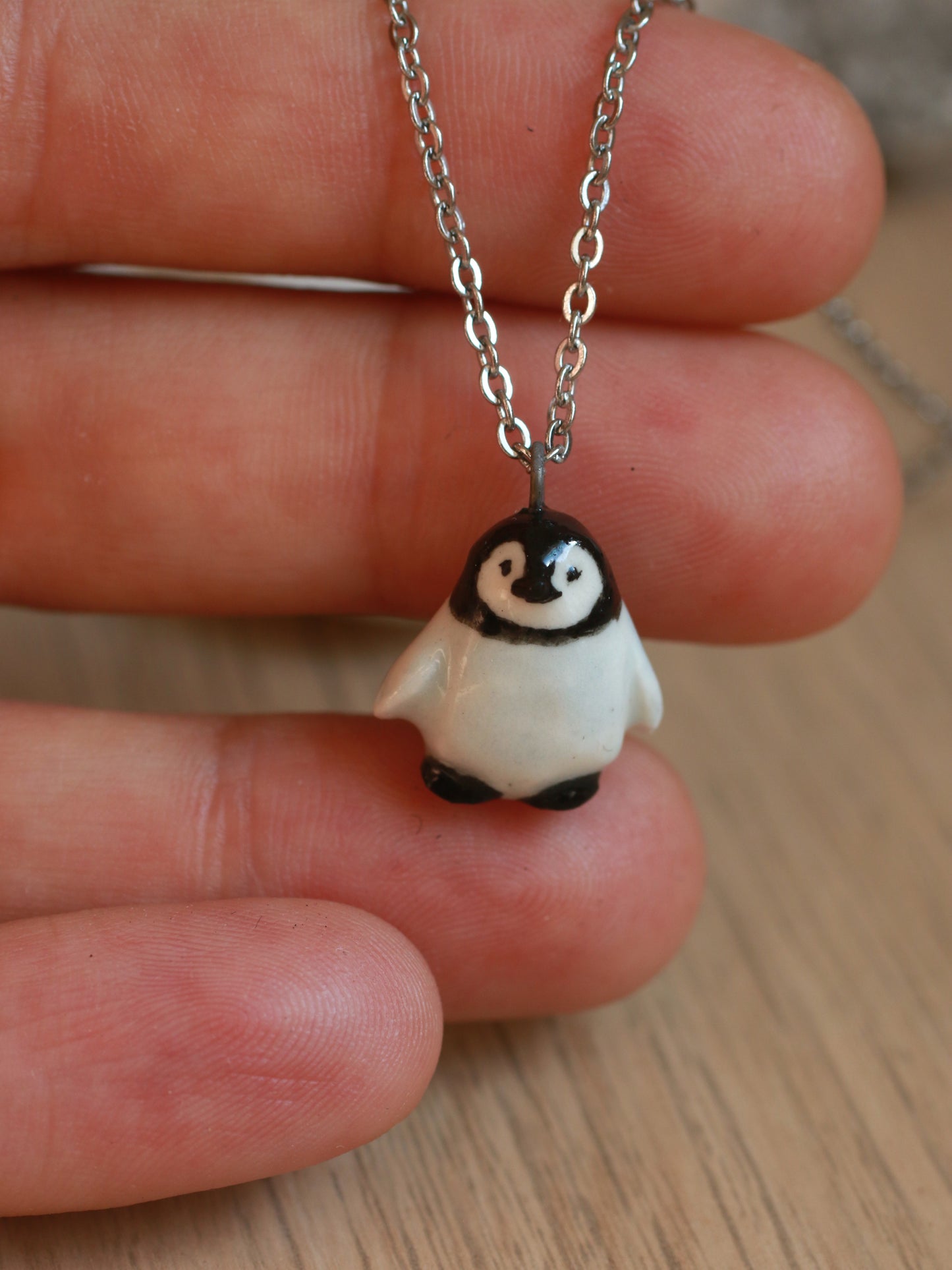 Penguin necklace