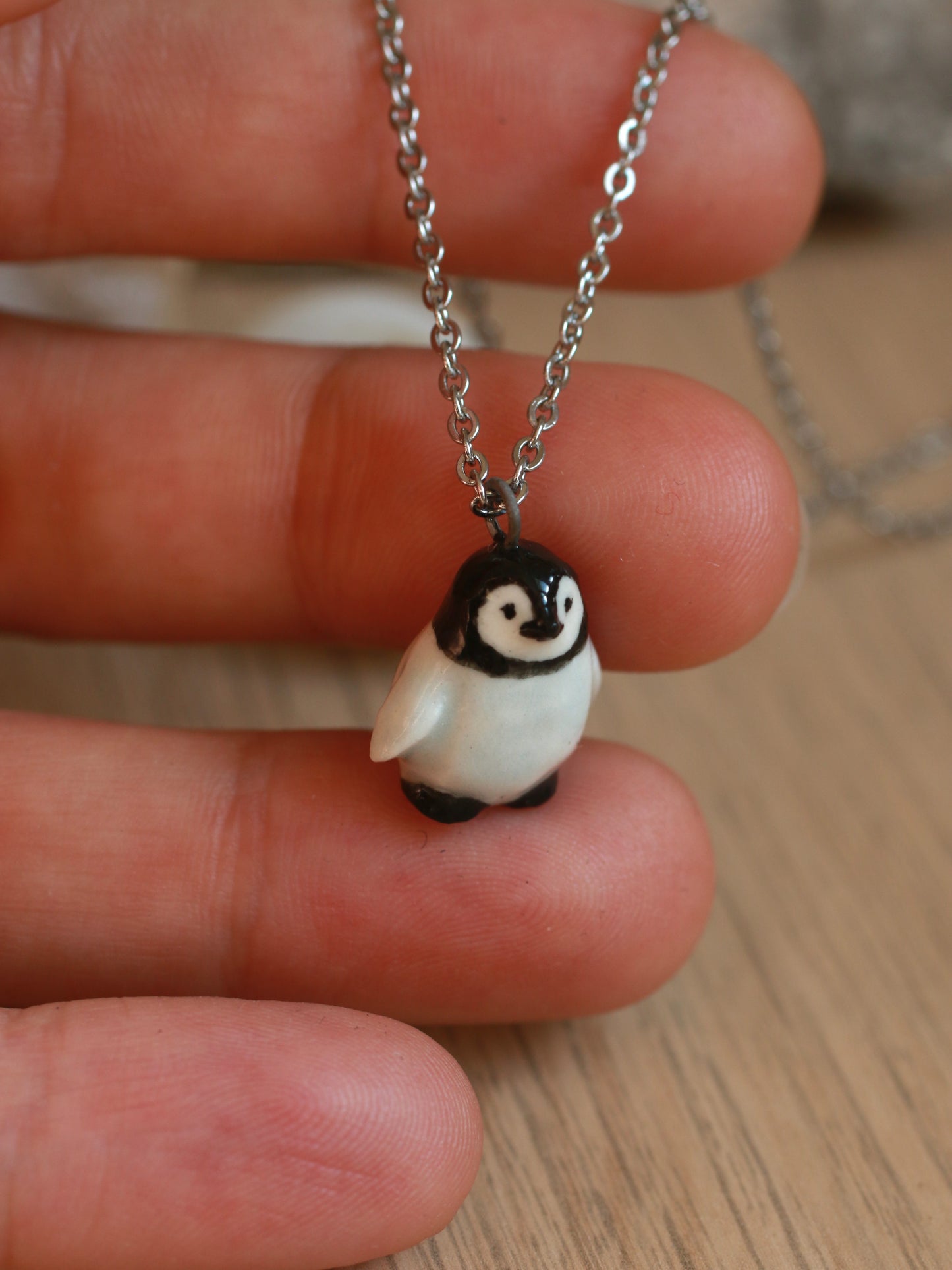 Penguin necklace