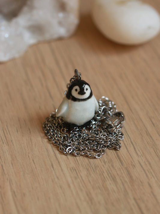 Penguin necklace