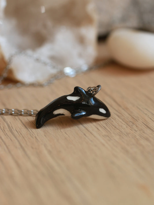 Orca necklace