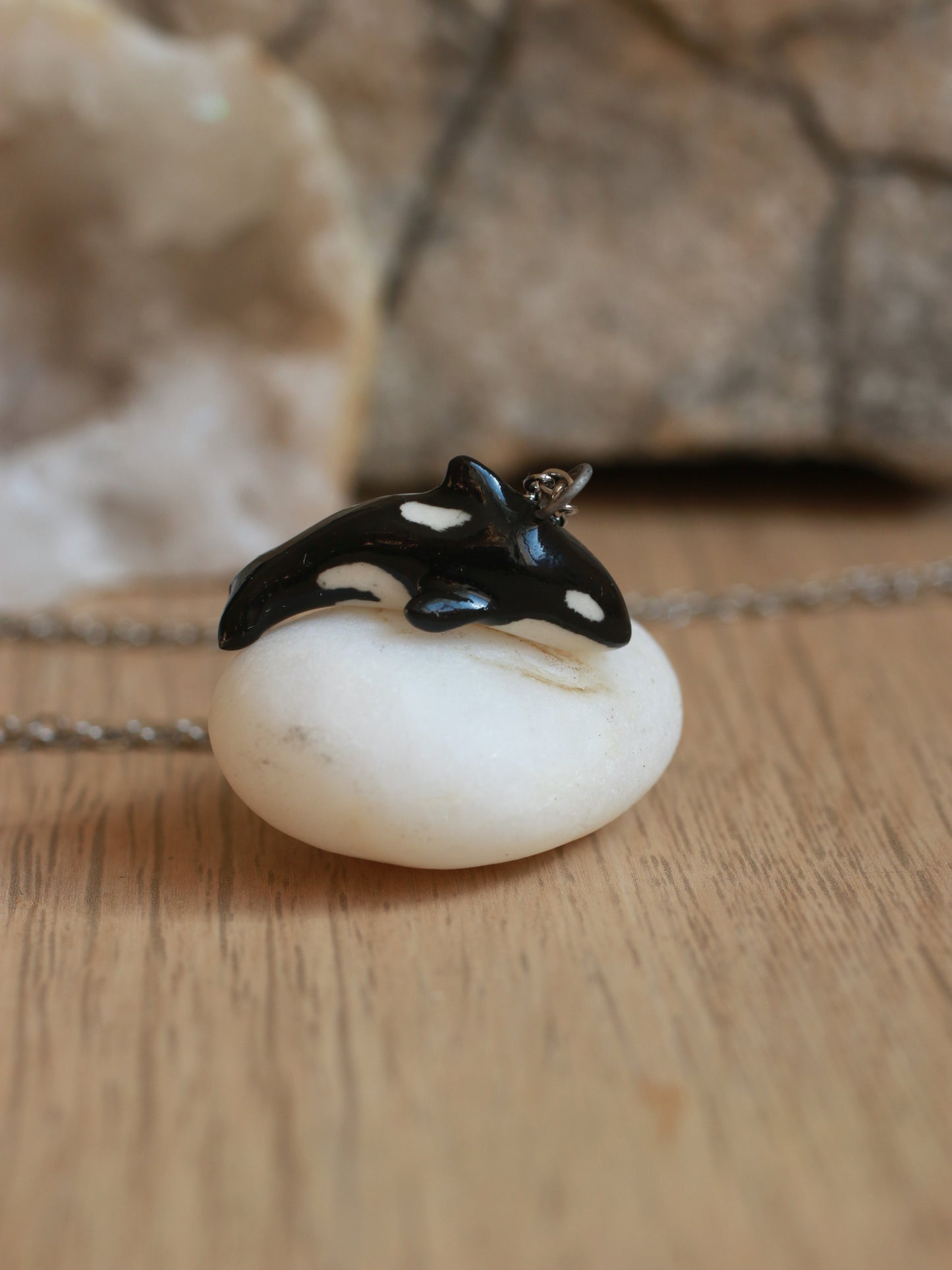 Orca necklace