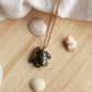 Black sea turtle necklace