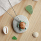 Green sea turtle necklace