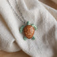Green sea turtle necklace
