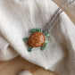 Green sea turtle necklace