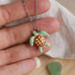 Green sea turtle necklace