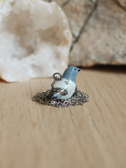 Pigeon necklace