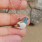 Pigeon necklace