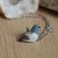 Pigeon necklace