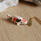 Koi fish necklace