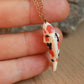 Koi fish necklace