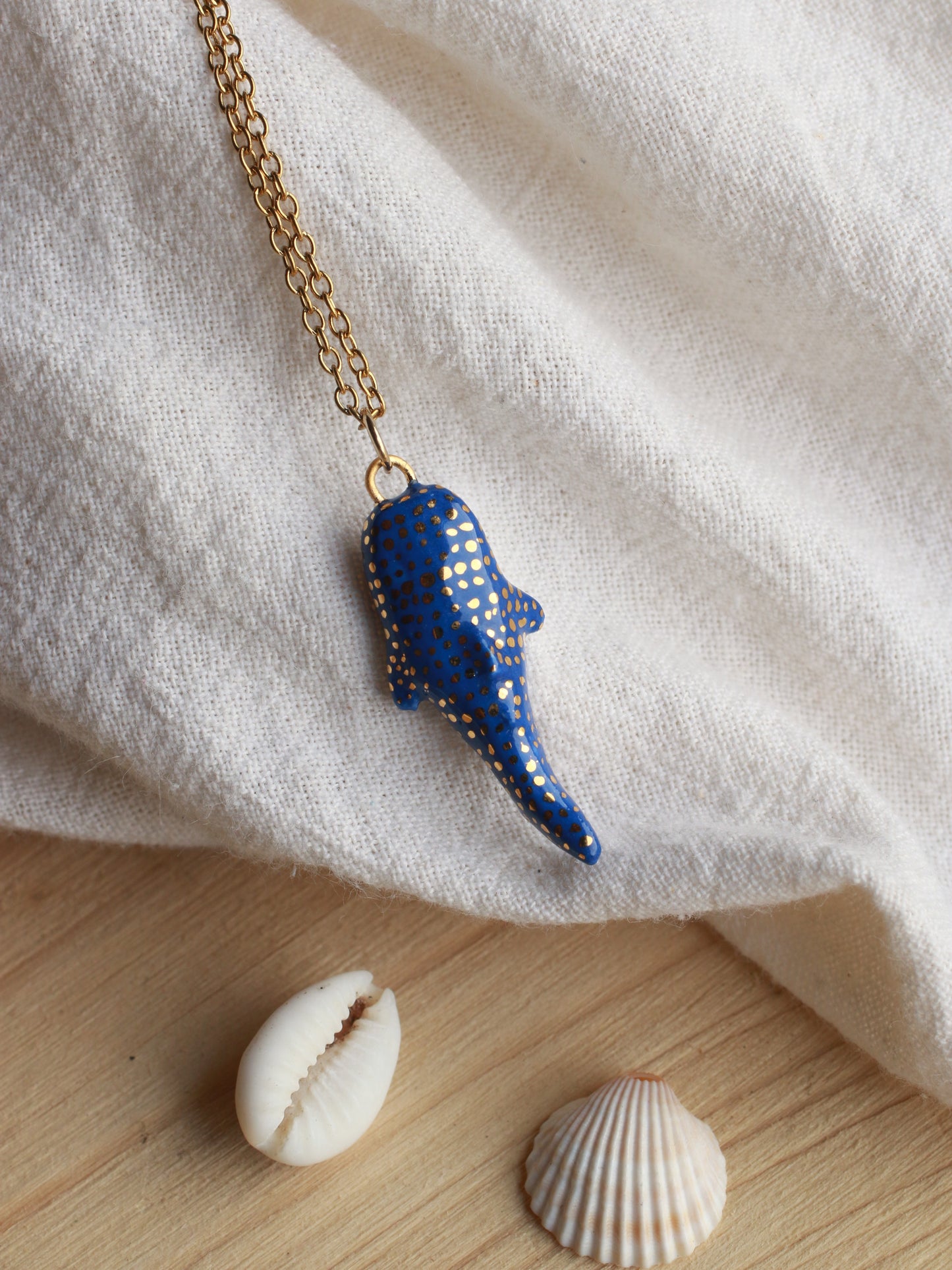 Whale shark necklace