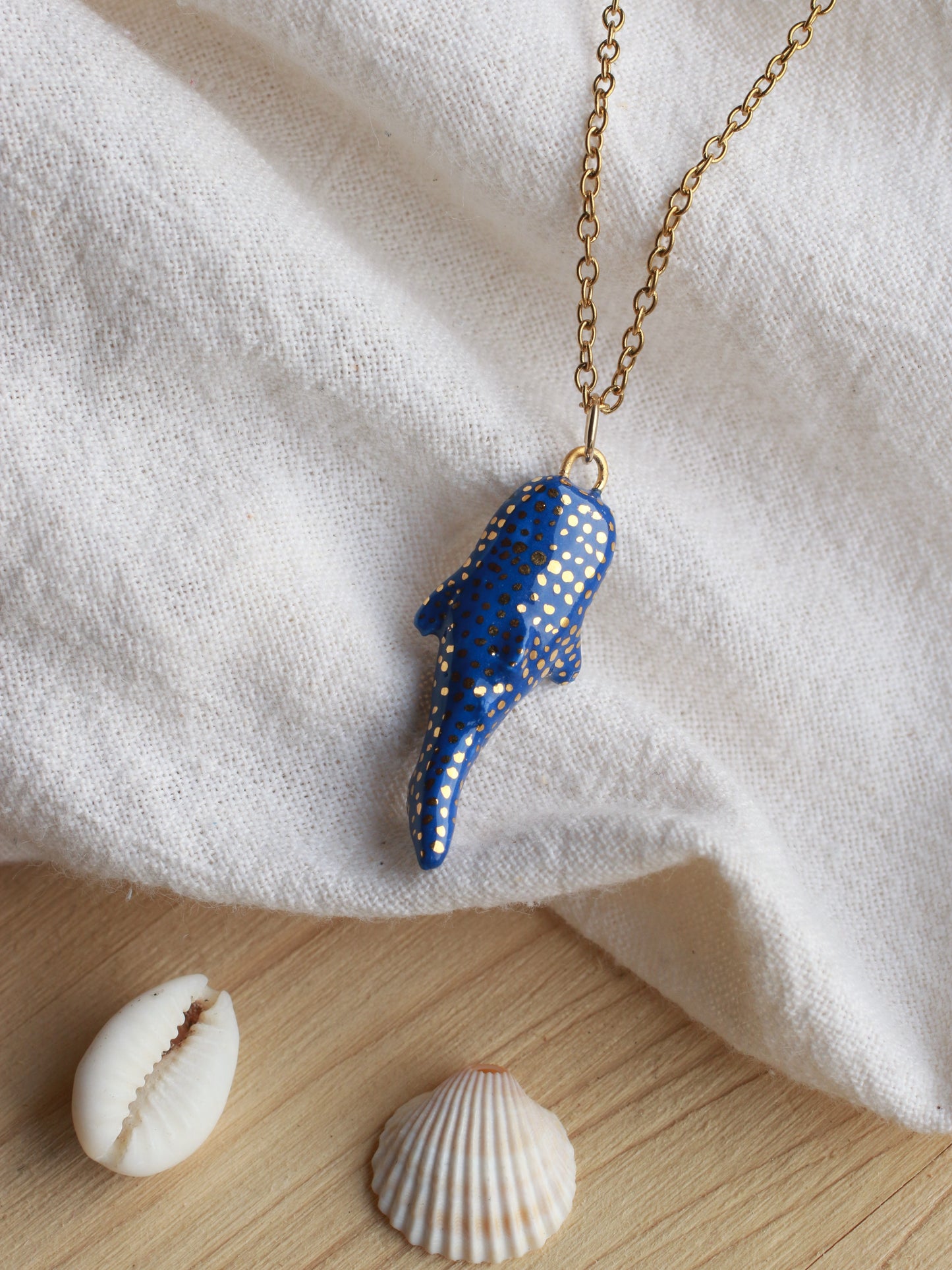 Whale shark necklace