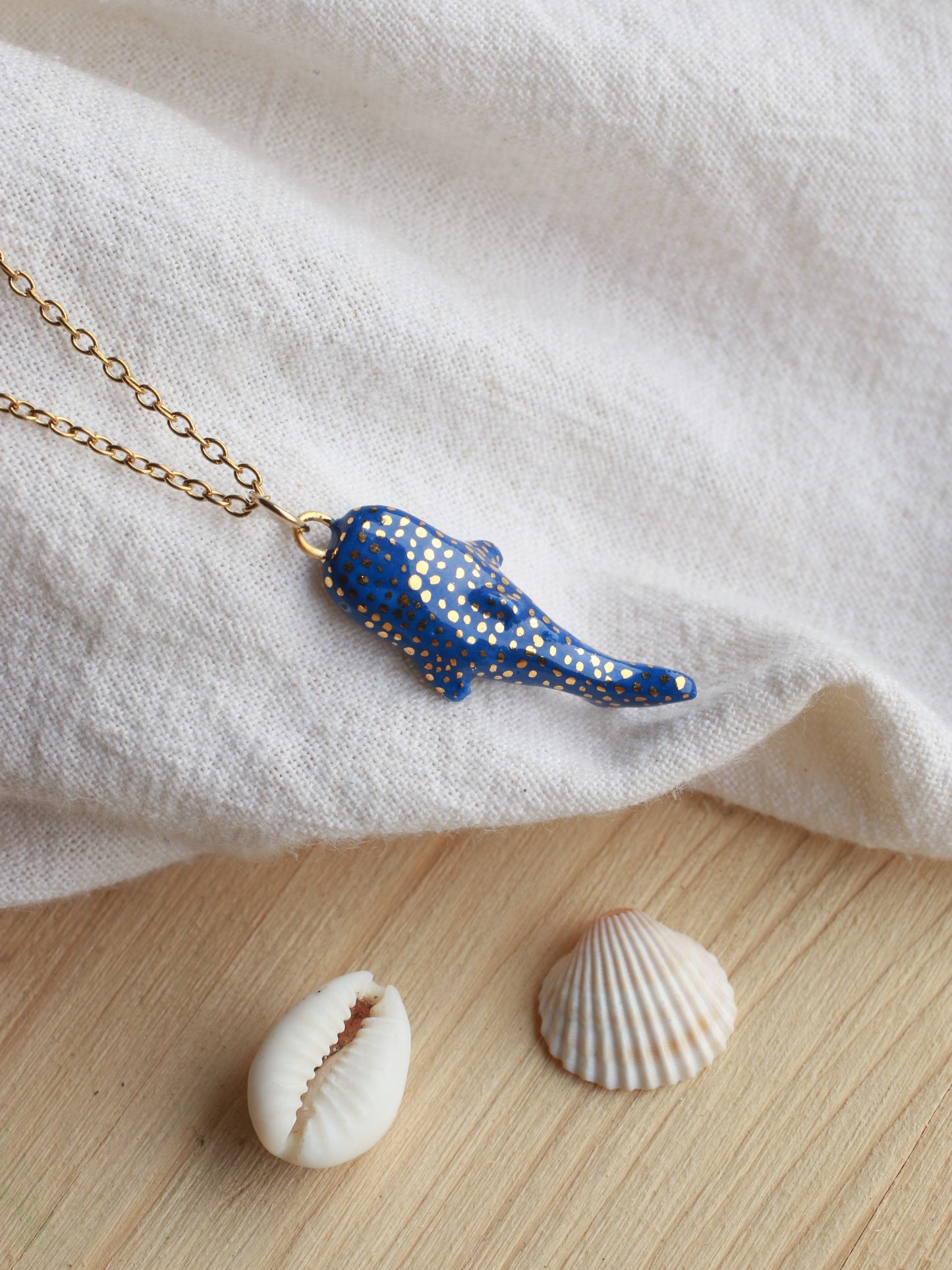 Whale shark necklace