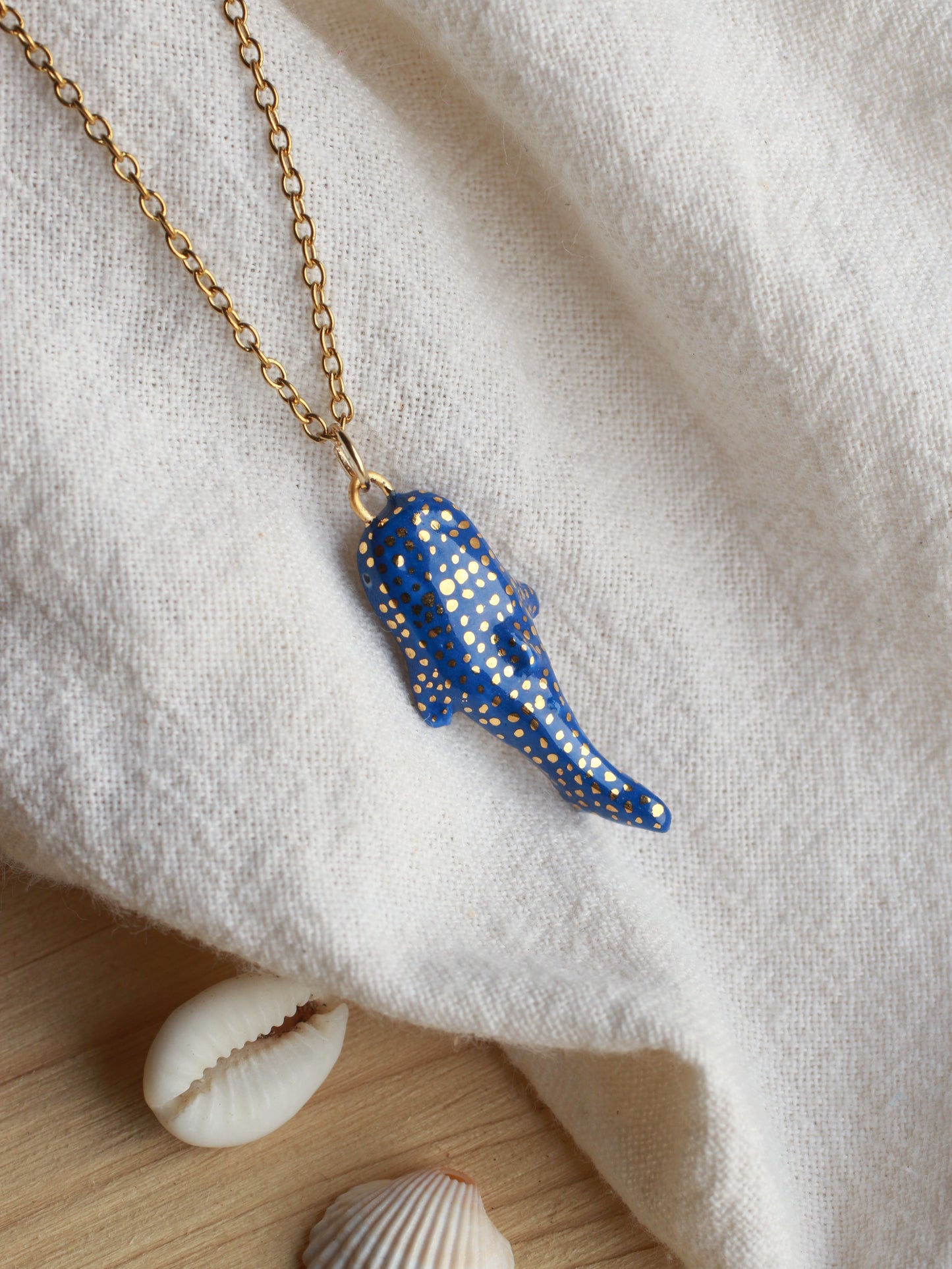 Whale shark necklace
