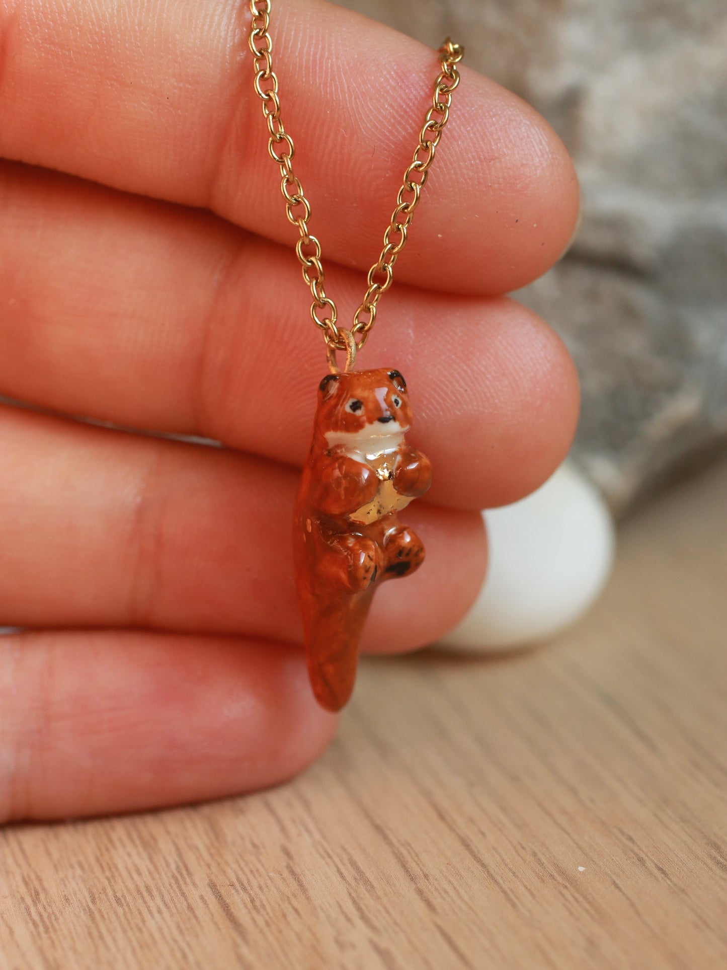 Otter necklace