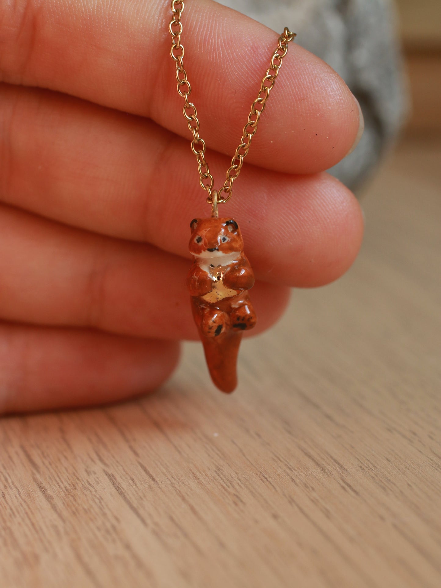 Otter necklace