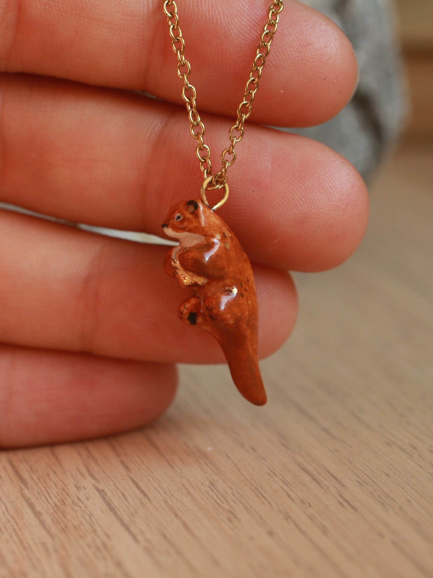 Otter necklace