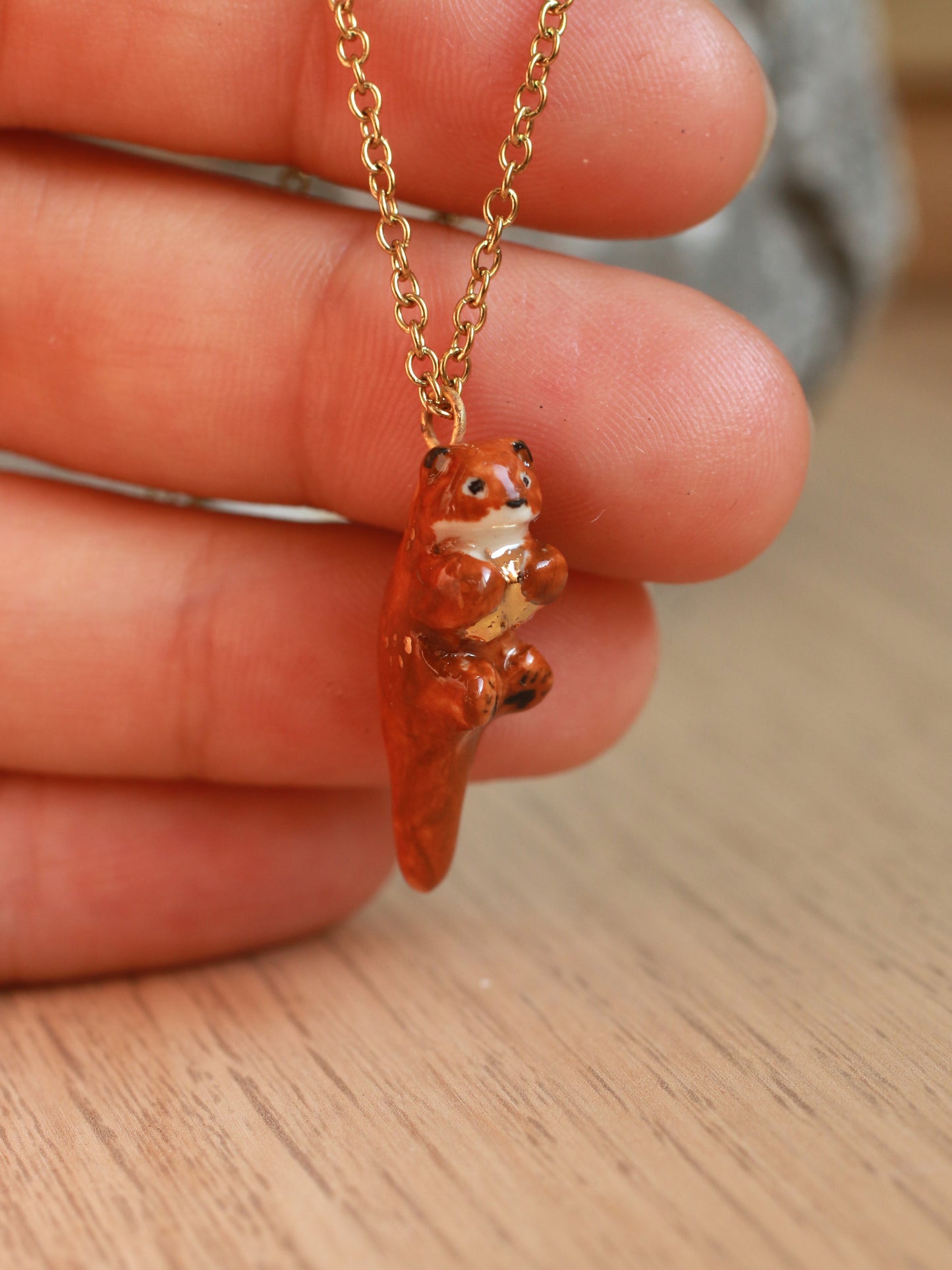 Otter necklace