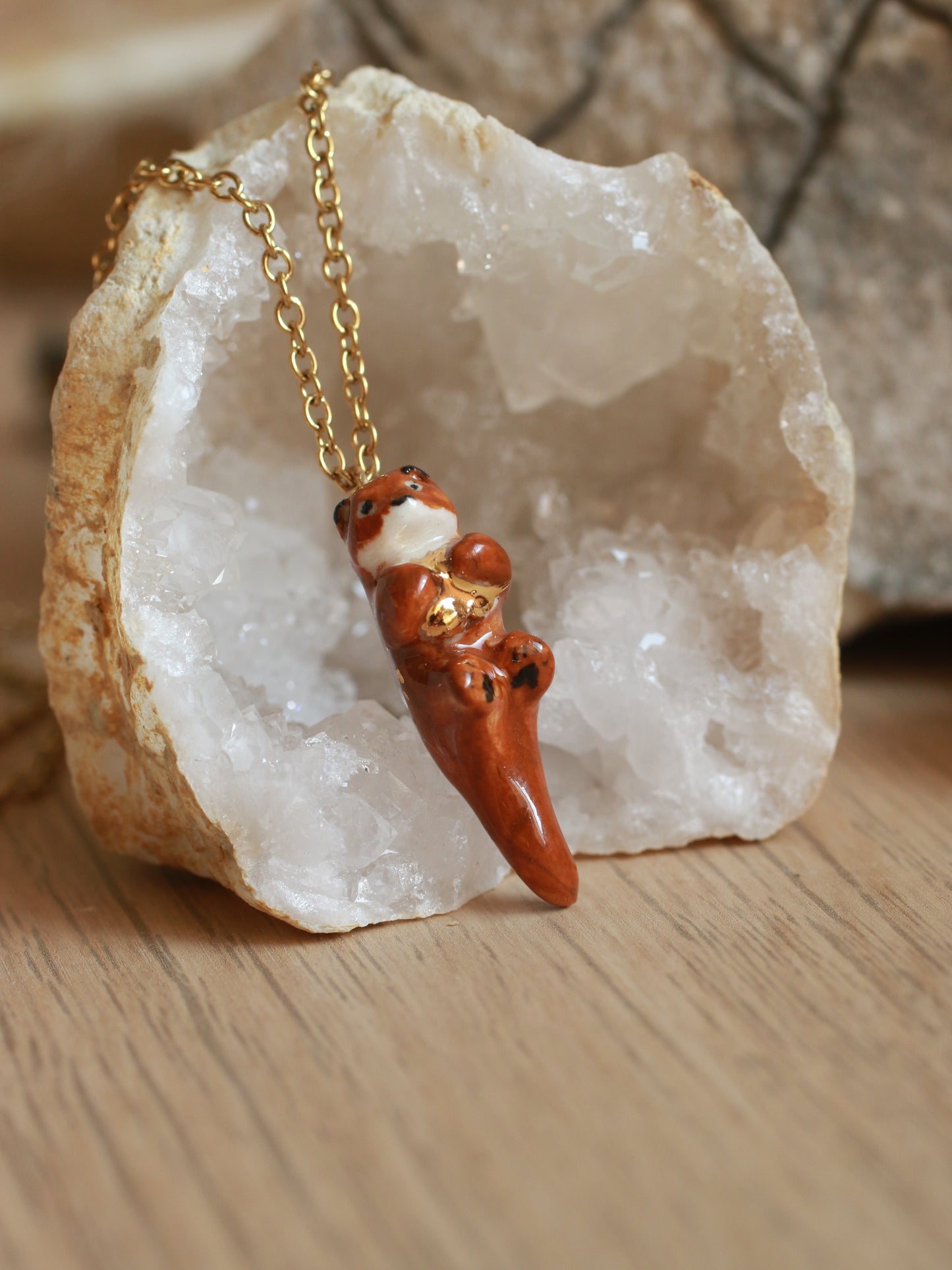 Otter necklace