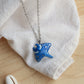 Manta ray necklace
