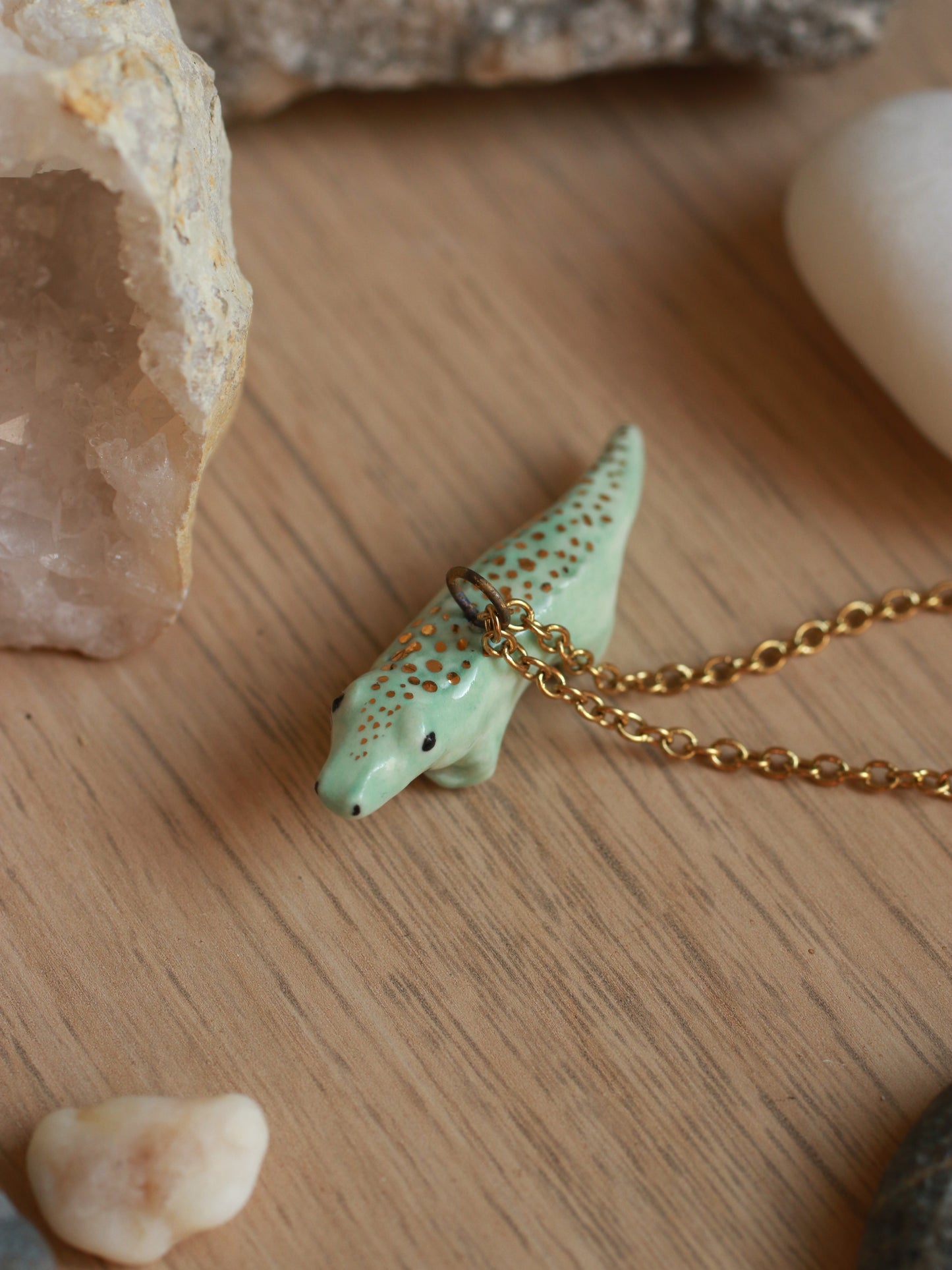 Crocodile necklace