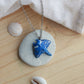 Manta ray necklace