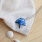 Manta ray necklace