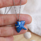 Manta ray necklace