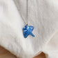 Manta ray necklace