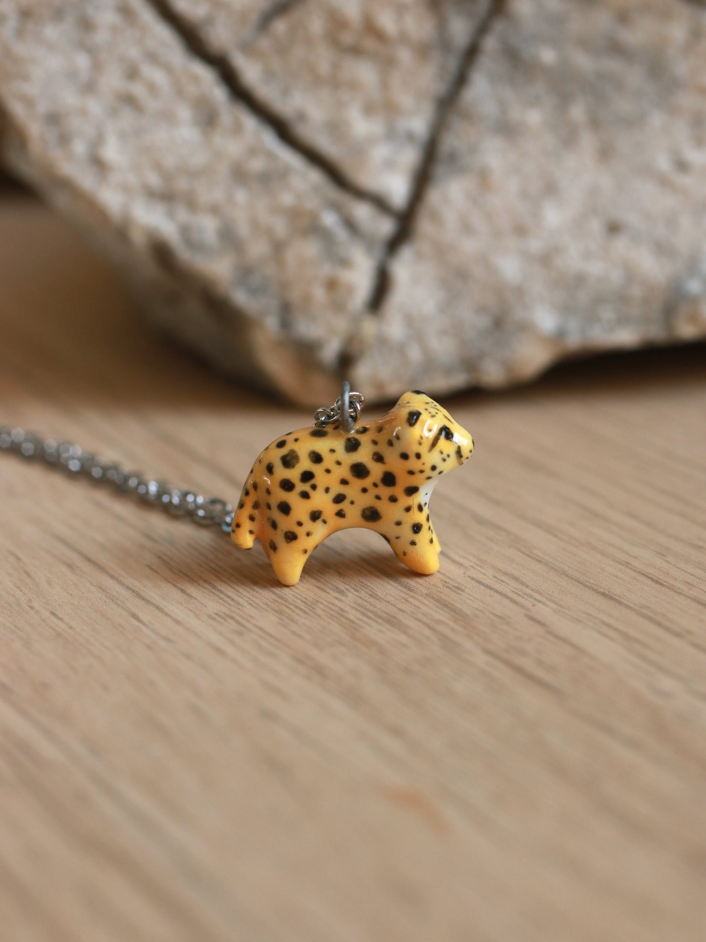 Cheetah necklace