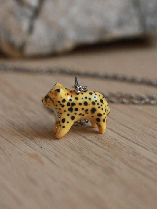 Cheetah necklace