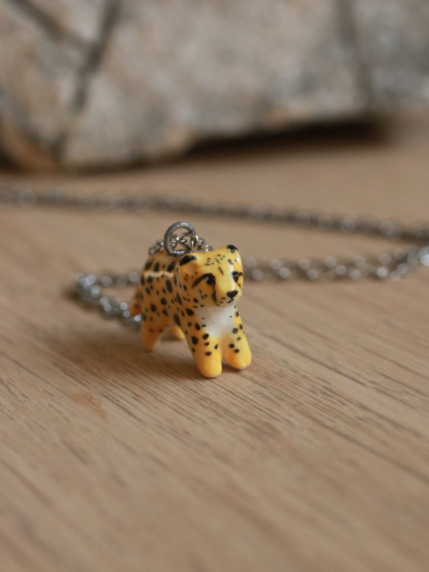 Cheetah necklace