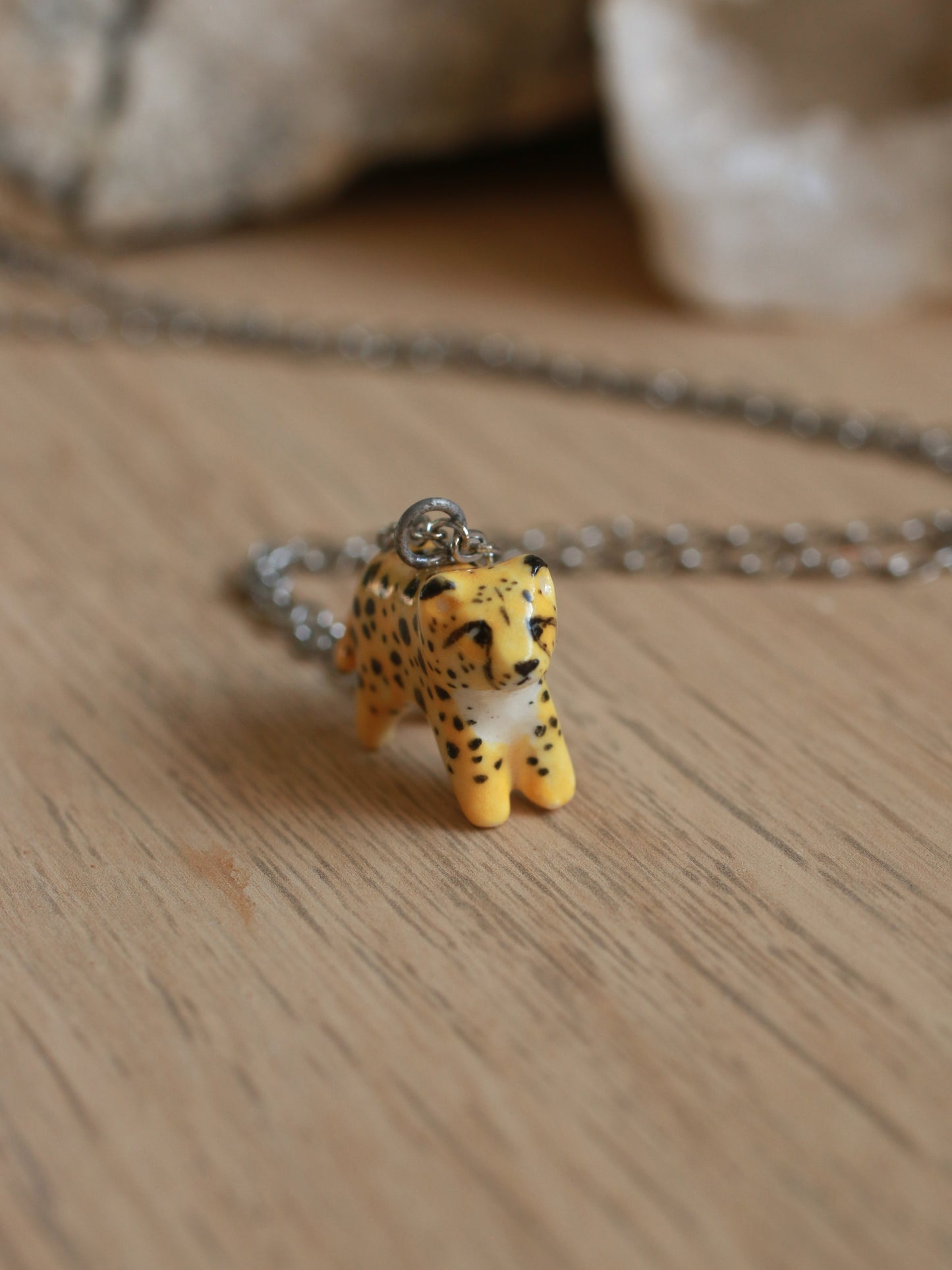 Cheetah necklace