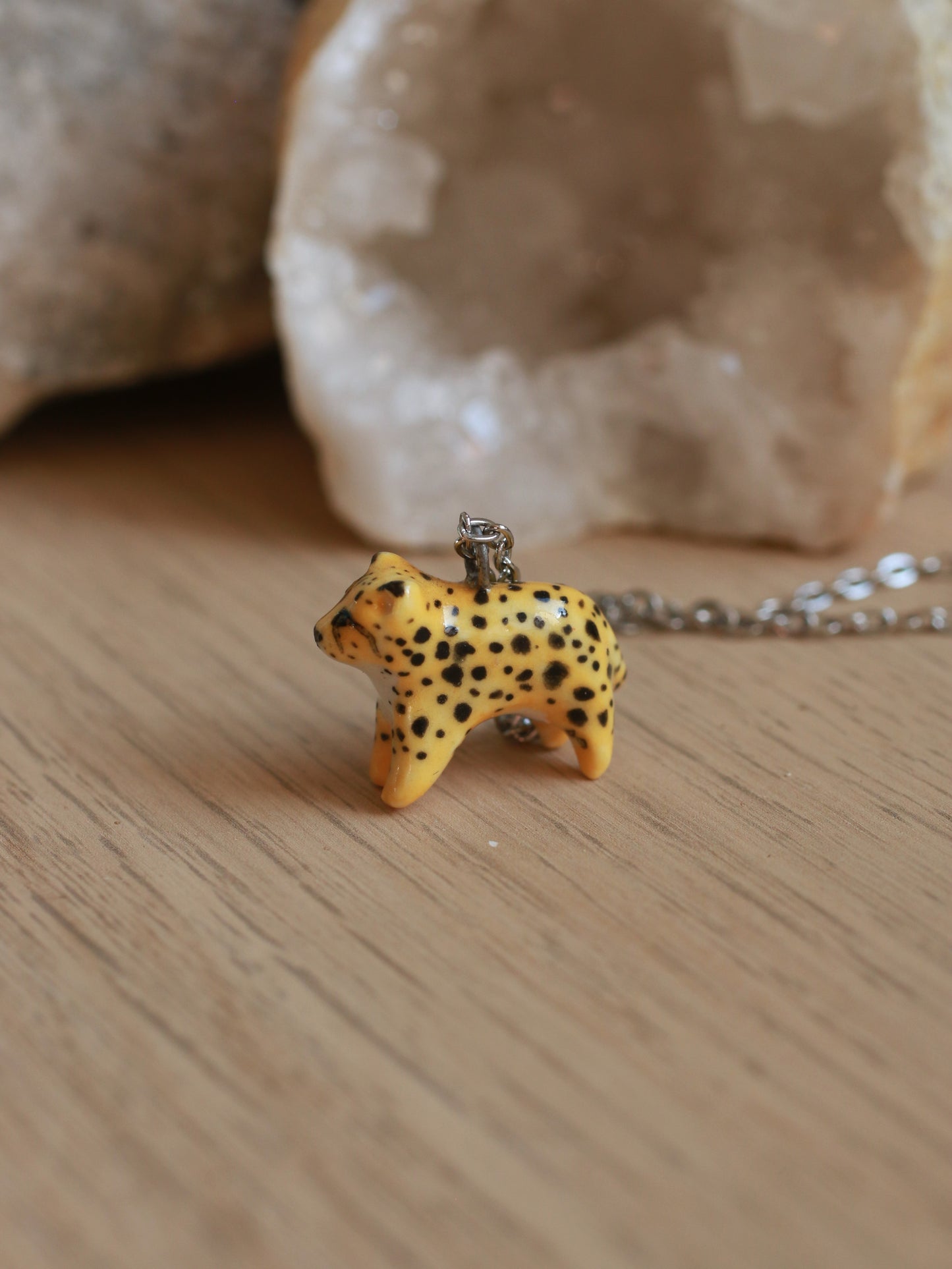 Cheetah necklace