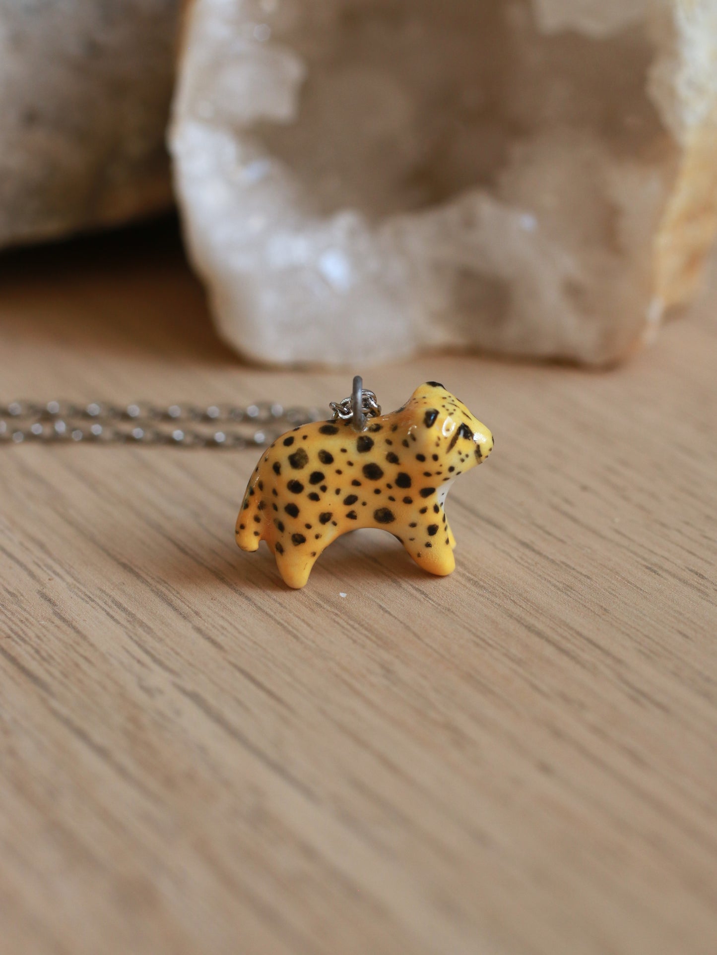 Cheetah necklace