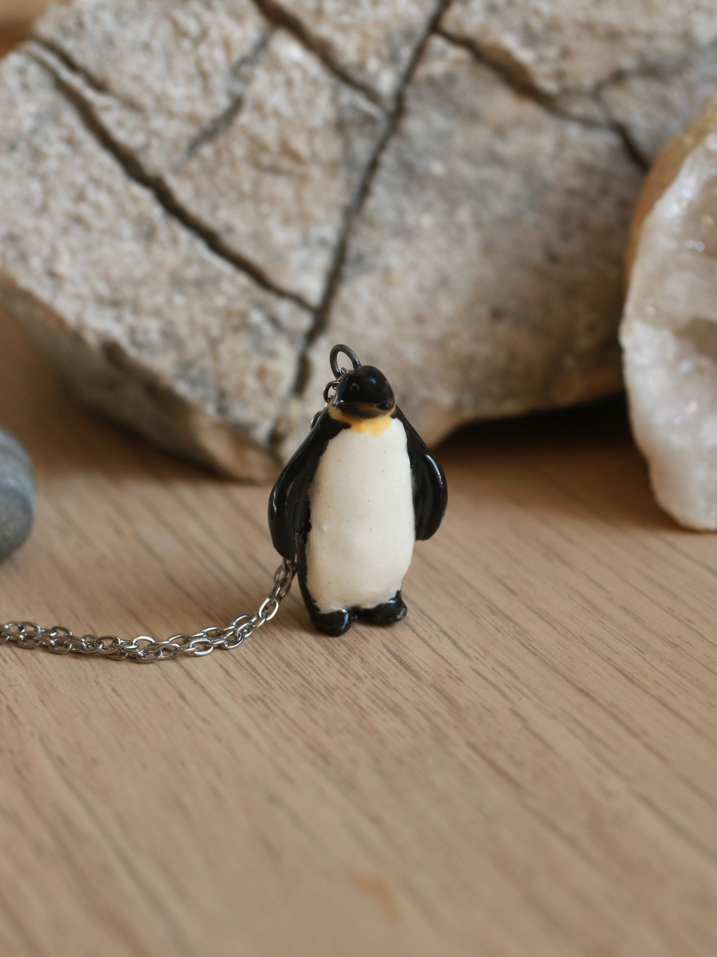 Emperor penguin necklace