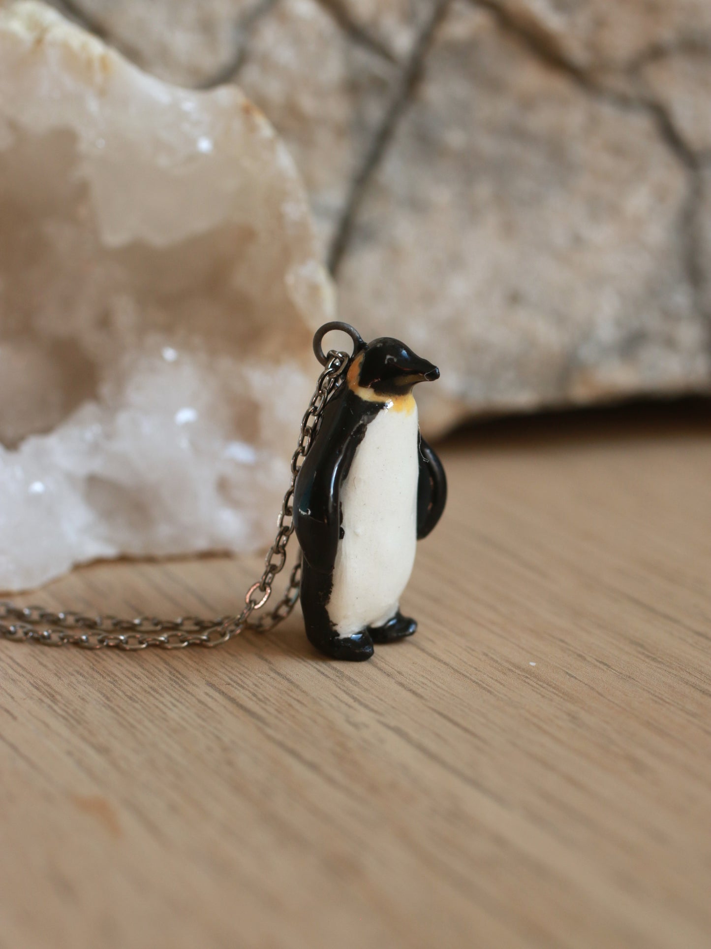 Emperor penguin necklace