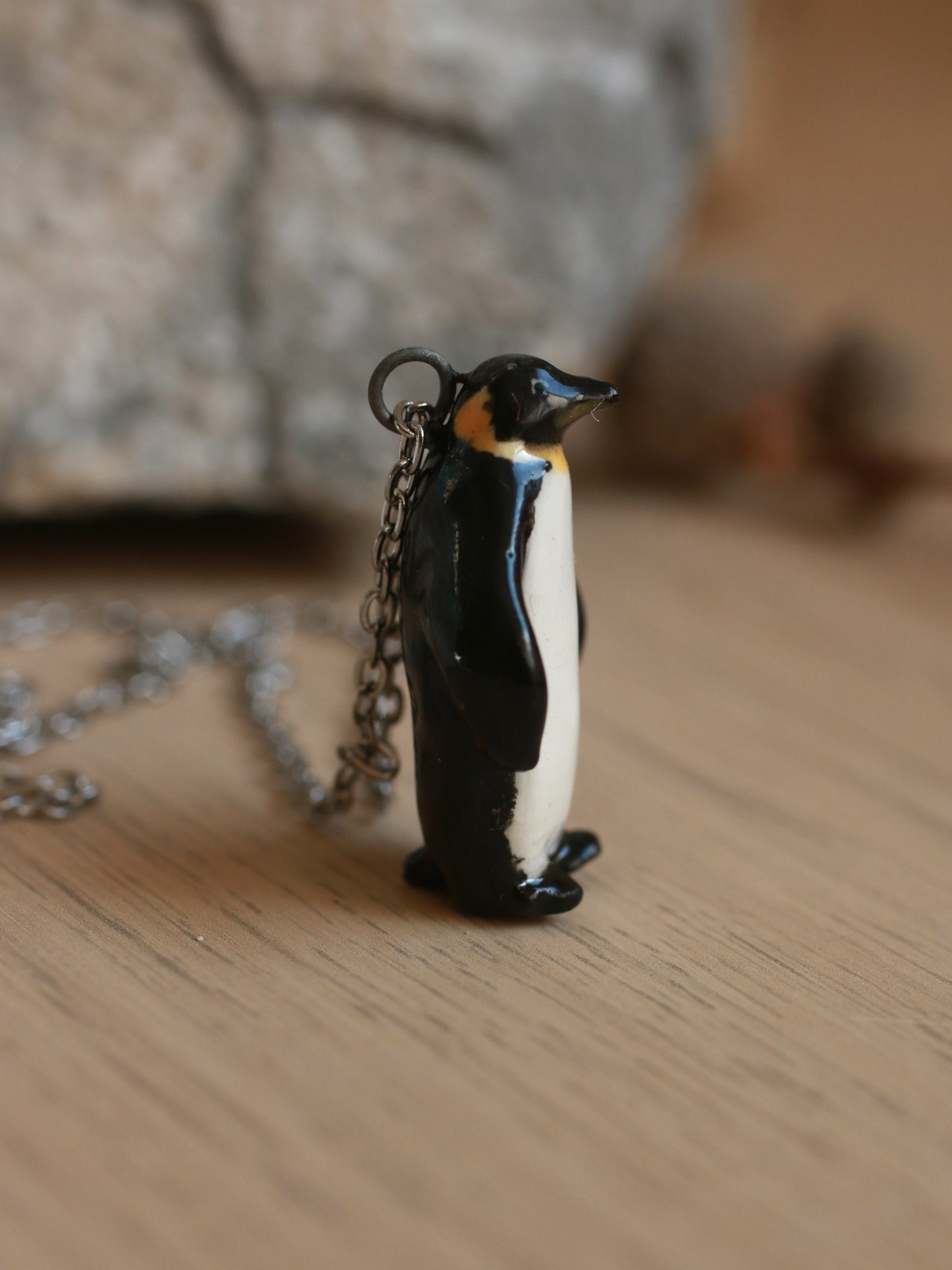 Emperor penguin necklace